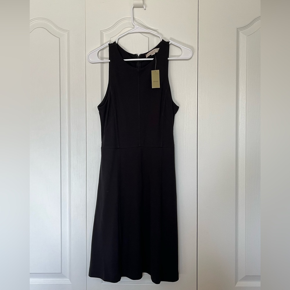 LOFT - little black dress - with pockets! Size 4P NWT